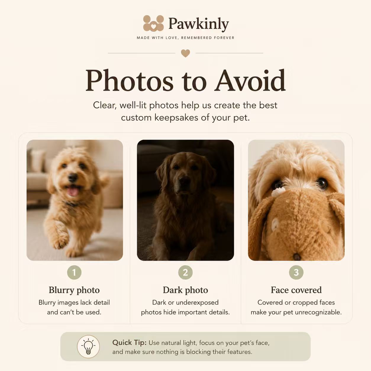 Max the day we met Pawkinly keepsake example
